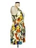Pins and Needles 100% Polyester Tropical Yellow Cocktail Dress Size 8 - photo 4