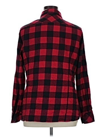Natural Reflections Long Sleeve Button-Down Shirt (view 2)
