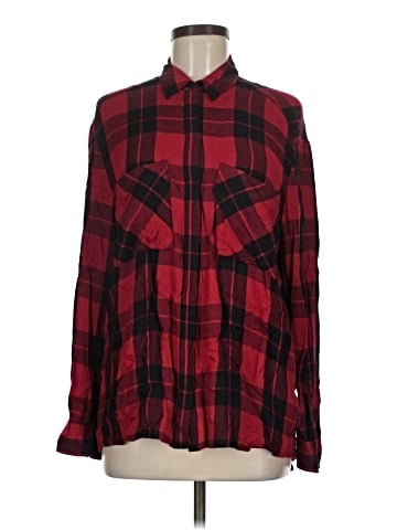Express Long Sleeve Button-Down Shirt (view 1)