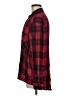Express Plaid Red Long Sleeve Button-Down Shirt Size M - photo 5