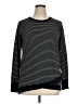 Danskin Stripes Black Pullover Sweater Size XL - photo 1