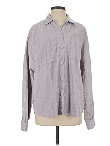 Double Zero Long Sleeve Button-Down Shirt (view 1)