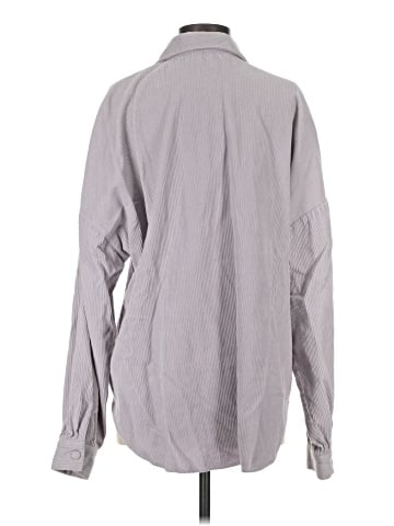 Double Zero Long Sleeve Button-Down Shirt (view 2)