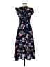 Altar'd State 100% Polyester Floral Blue Casual Dress Size M - photo 2