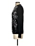 Magaschoni Black Long Sleeve Silk Top Size S - photo 5
