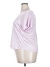 Bar III 100% Polyester Pink Short Sleeve Top Size 2X - photo 5