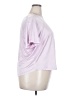 Bar III 100% Polyester Pink Short Sleeve Top Size 2X - photo 4