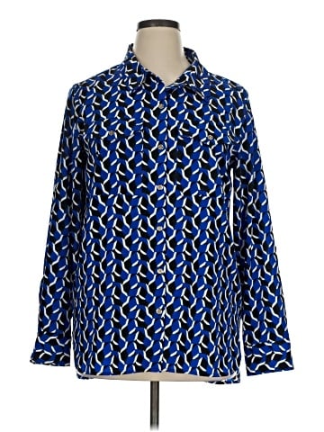 Jennifer & Grace Long Sleeve Button-Down Shirt (view 1)