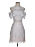 Keepsake Metallic Silver Cocktail Dress Size XXS - photo 1