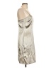 Cachet 100% Polyester Metallic Silver Cocktail Dress Size 10 - photo 4