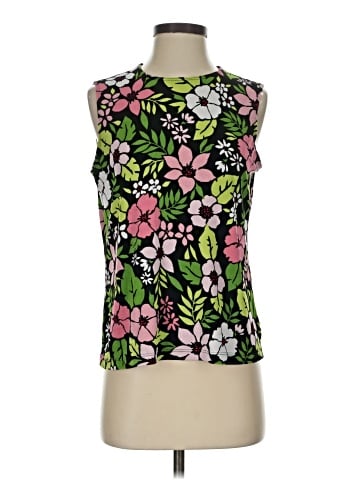 Laura Ashley Sleeveless Blouse (view 1)