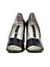 Hillard & Hanson 100% Leather Black Heels Size 8 1/2 - photo 2