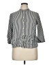Zara Basic Stripes Black 3/4 Sleeve Blouse Size XL - photo 1