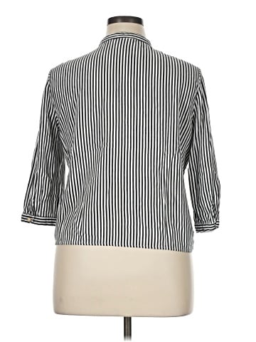 Zara Basic 3/4 Sleeve Blouse (view 2)
