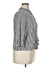 Zara Basic Stripes Black 3/4 Sleeve Blouse Size XL - photo 4