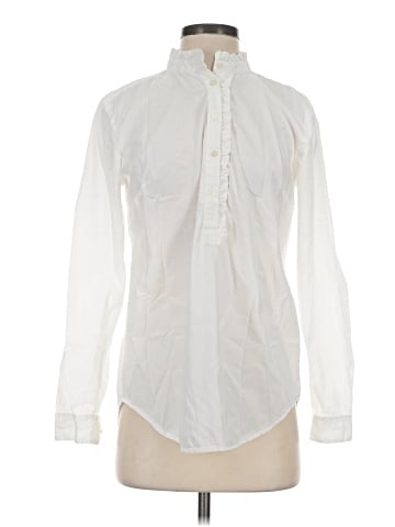 Ann Taylor LOFT Long Sleeve Button-Down Shirt (view 1)
