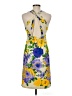 Glam Print Yellow Casual Dress Size M - photo 2