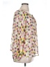 Boden 100% Polyester Polka Dots Pink Long Sleeve Blouse Size 14 - photo 4