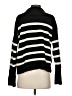 Banana Republic Factory Store Stripes Black Pullover Sweater Size S - photo 2