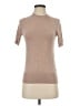 Zara Tan Short Sleeve Turtleneck Size S - photo 1