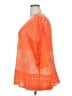 Unbranded 100% Polyester Orange 3/4 Sleeve Top Size 2X - photo 5