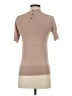 Zara Tan Short Sleeve Turtleneck Size S - photo 2