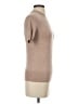 Zara Tan Short Sleeve Turtleneck Size S - photo 4