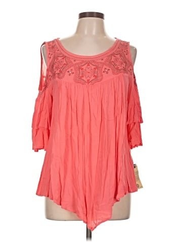 Democracy 3/4 Sleeve Blouse (view 1)