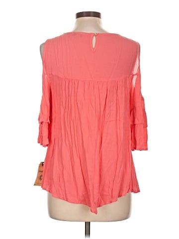 Democracy 3/4 Sleeve Blouse (view 2)