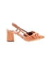 Journee Collection Orange Heels Size 6 1/2 - photo 1