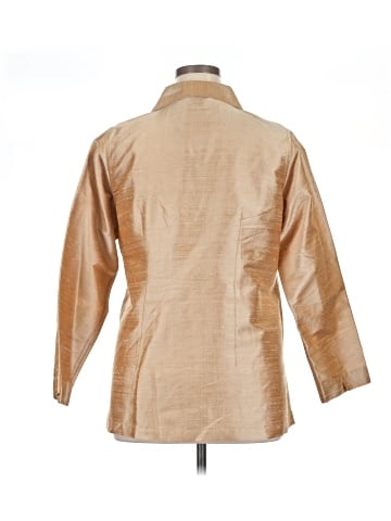 Travelsmith 3/4 Sleeve Silk Top (view 2)