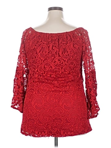 Win Win 3/4 Sleeve Blouse (view 2)