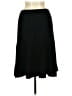Chaps Solid Black Casual Skirt Size M - photo 2