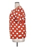 Unbranded 100% Polyester Polka Dots Orange Short Sleeve Blouse Size 2X - photo 5