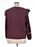 Tiny 100% Cotton Burgundy Long Sleeve Blouse Size 1X - photo 2