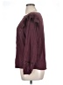 Tiny 100% Cotton Burgundy Long Sleeve Blouse Size 1X - photo 5