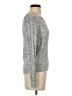 H&M Metallic Gray Pullover Sweater Size XS - photo 4