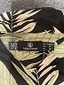 Volcom 100% Viscose Tropical Black Short Sleeve Blouse Size 10 - photo 7