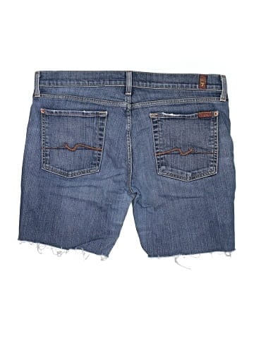 7 For All Mankind Denim Shorts (view 2)