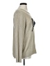 LC Lauren Conrad Metallic Silver Tan Pullover Sweater Size XL - photo 4