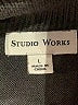 Studio Works 100% Polyester Gray Casual Dress Size L - photo 7