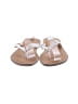 Talbots Silver Flip Flops Size 7 - photo 2