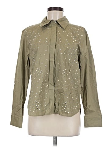 DKNY Jeans Long Sleeve Blouse (view 1)