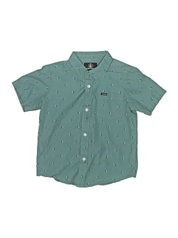 Volcom Short Sleeve Button-Down Shirt (view 1)