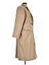Boohoo 100% Polyester Tan Trenchcoat Size 8 - photo 4
