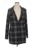 Torrid Plaid Gray Blazer Size 1X Plus (1) - photo 1