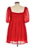 TCEC 100% Polyester Red Casual Dress Size L - photo 2