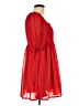 TCEC 100% Polyester Red Casual Dress Size L - photo 4