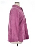 Studio Works 100% Polyester Purple Long Sleeve Blouse Size 1X - photo 4