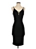 Soprano Solid Black Cocktail Dress Size S - photo 1